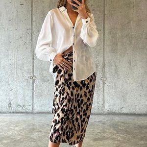 Never Fully Dressed Women’s Leopard Jasper Skirt